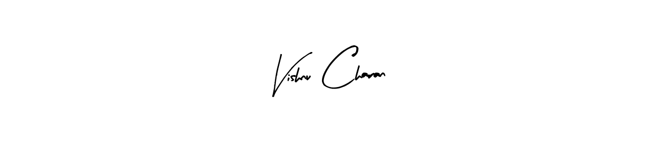 Make a beautiful signature design for name Vishnu Charan. With this signature (Arty Signature) style, you can create a handwritten signature for free. Vishnu Charan signature style 8 images and pictures png