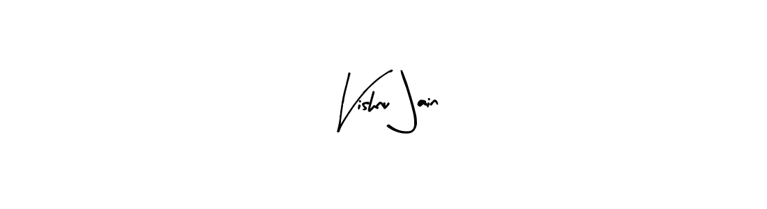 Best and Professional Signature Style for Vishnu Jain. Arty Signature Best Signature Style Collection. Vishnu Jain signature style 8 images and pictures png