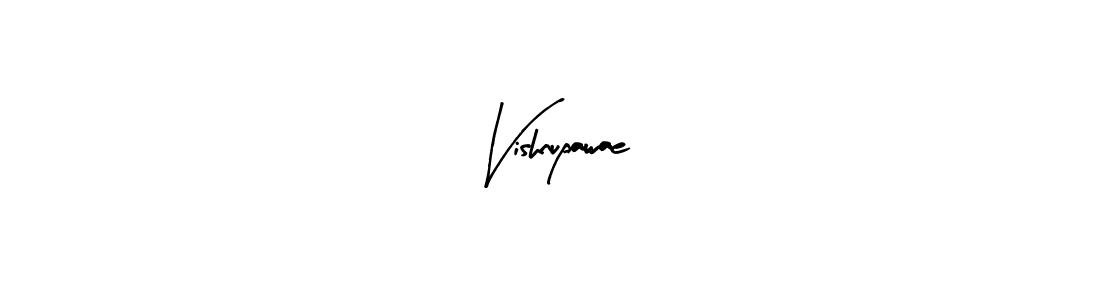 Vishnupawae stylish signature style. Best Handwritten Sign (Arty Signature) for my name. Handwritten Signature Collection Ideas for my name Vishnupawae. Vishnupawae signature style 8 images and pictures png