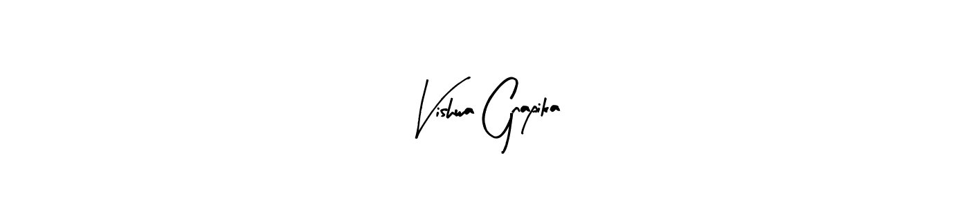 How to Draw Vishwa Gnapika signature style? Arty Signature is a latest design signature styles for name Vishwa Gnapika. Vishwa Gnapika signature style 8 images and pictures png