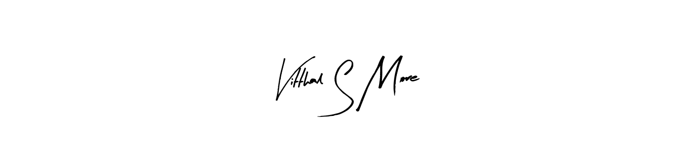 Also You can easily find your signature by using the search form. We will create Vitthal S More name handwritten signature images for you free of cost using Arty Signature sign style. Vitthal S More signature style 8 images and pictures png