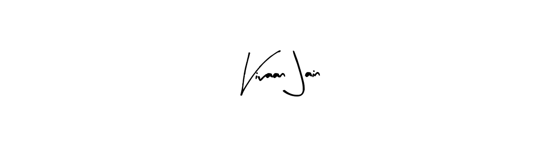 Make a beautiful signature design for name Vivaan Jain. Use this online signature maker to create a handwritten signature for free. Vivaan Jain signature style 8 images and pictures png