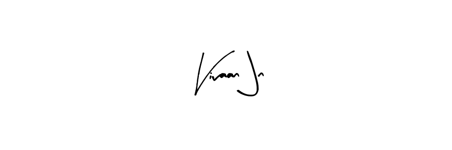 Make a beautiful signature design for name Vivaan Jn. Use this online signature maker to create a handwritten signature for free. Vivaan Jn signature style 8 images and pictures png