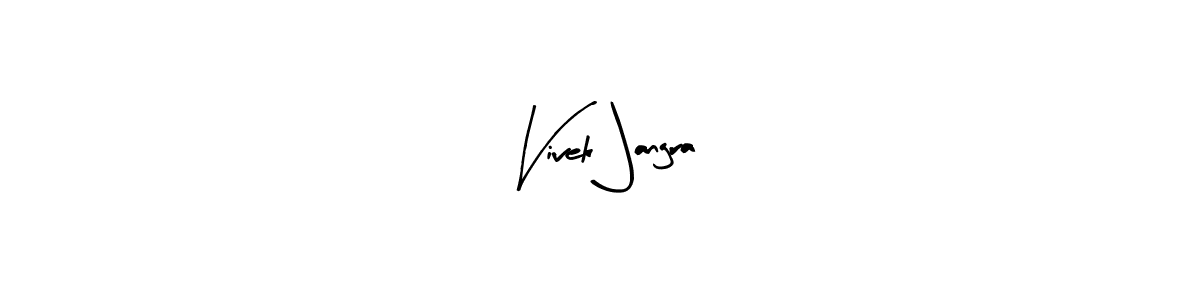 Here are the top 10 professional signature styles for the name Vivek Jangra. These are the best autograph styles you can use for your name. Vivek Jangra signature style 8 images and pictures png