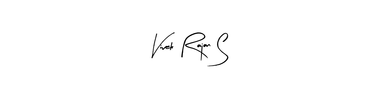 Make a beautiful signature design for name Vivek Rajan S. With this signature (Arty Signature) style, you can create a handwritten signature for free. Vivek Rajan S signature style 8 images and pictures png