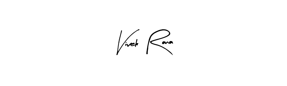 Use a signature maker to create a handwritten signature online. With this signature software, you can design (Arty Signature) your own signature for name Vivek Rana. Vivek Rana signature style 8 images and pictures png