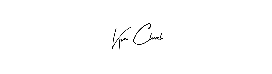 Also we have Vjvm Church name is the best signature style. Create professional handwritten signature collection using Arty Signature autograph style. Vjvm Church signature style 8 images and pictures png