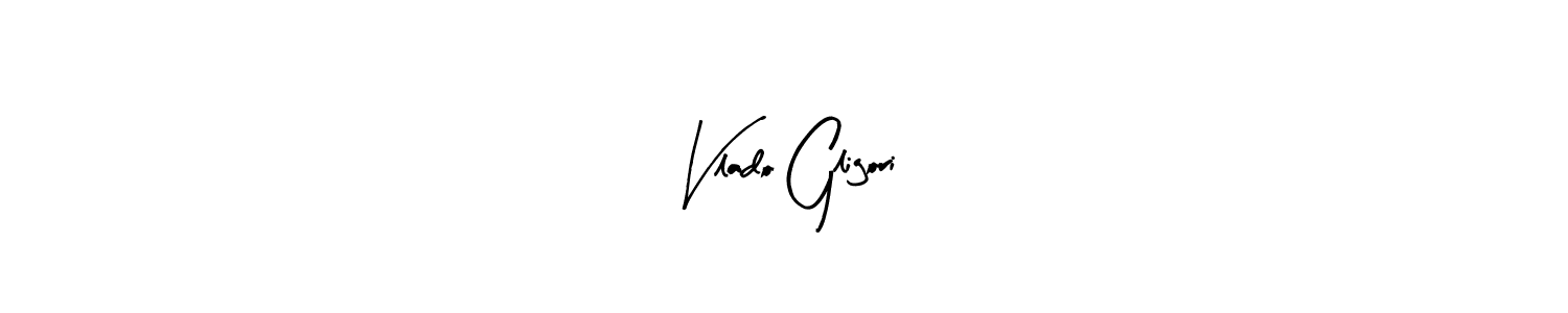 Use a signature maker to create a handwritten signature online. With this signature software, you can design (Arty Signature) your own signature for name Vlado Gligorić. Vlado Gligorić signature style 8 images and pictures png