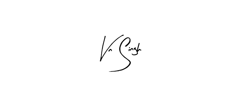 How to Draw Vn Singh signature style? Arty Signature is a latest design signature styles for name Vn Singh. Vn Singh signature style 8 images and pictures png