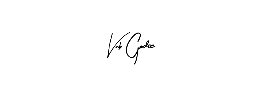 Vnk Godse stylish signature style. Best Handwritten Sign (Arty Signature) for my name. Handwritten Signature Collection Ideas for my name Vnk Godse. Vnk Godse signature style 8 images and pictures png