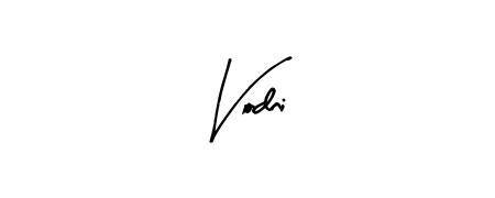 How to make Vodni name signature. Use Arty Signature style for creating short signs online. This is the latest handwritten sign. Vodni signature style 8 images and pictures png