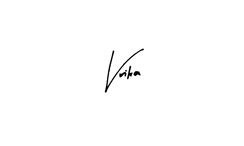 if you are searching for the best signature style for your name Vrika. so please give up your signature search. here we have designed multiple signature styles  using Arty Signature. Vrika signature style 8 images and pictures png