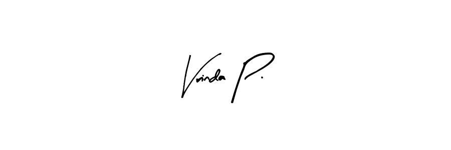 Best and Professional Signature Style for Vrinda P.. Arty Signature Best Signature Style Collection. Vrinda P. signature style 8 images and pictures png