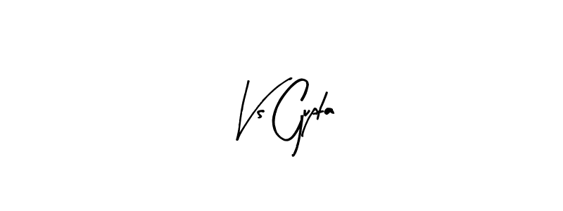 Also we have Vs Gupta name is the best signature style. Create professional handwritten signature collection using Arty Signature autograph style. Vs Gupta signature style 8 images and pictures png