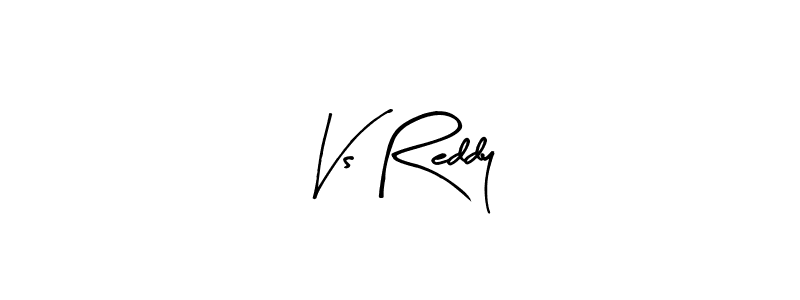 How to make Vs Reddy signature? Arty Signature is a professional autograph style. Create handwritten signature for Vs Reddy name. Vs Reddy signature style 8 images and pictures png