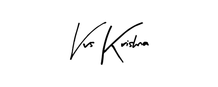 Designed for modern professionals: Vvs Krishna name signature crafted with Arty Signature script. Ready for digital PDF workflows. Vvs Krishna signature style 8 images and pictures png