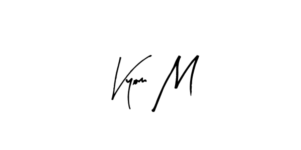 This is the best signature style for the Vyom M name. Also you like these signature font (Arty Signature). Mix name signature. Vyom M signature style 8 images and pictures png