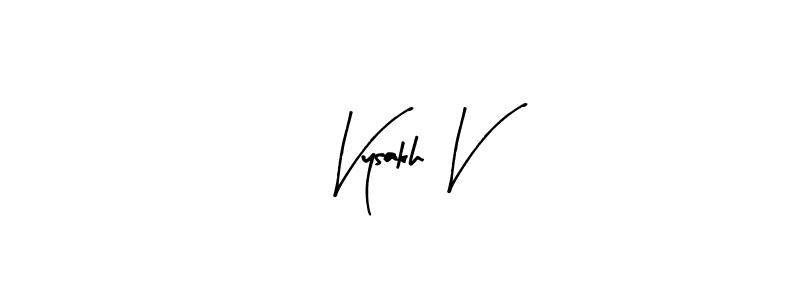 Make a beautiful signature design for name Vysakh V. Use this online signature maker to create a handwritten signature for free. Vysakh V signature style 8 images and pictures png