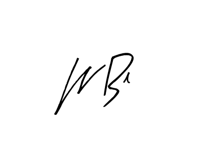 W Bl stylish signature style. Best Handwritten Sign (Arty Signature) for my name. Handwritten Signature Collection Ideas for my name W Bl. W Bl signature style 8 images and pictures png