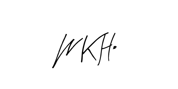 How to Draw W K Ho signature style? Arty Signature is a latest design signature styles for name W K Ho. W K Ho signature style 8 images and pictures png