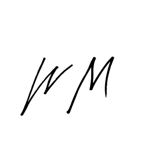 Use a signature maker to create a handwritten signature online. With this signature software, you can design (Arty Signature) your own signature for name W M. W M signature style 8 images and pictures png