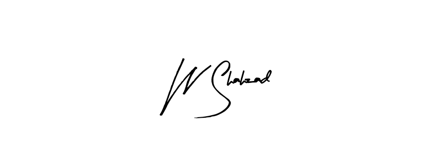 W Shahzad stylish signature style. Best Handwritten Sign (Arty Signature) for my name. Handwritten Signature Collection Ideas for my name W Shahzad. W Shahzad signature style 8 images and pictures png