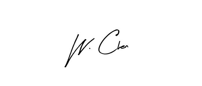 Make a beautiful signature design for name W. Chen. Use this online signature maker to create a handwritten signature for free. W. Chen signature style 8 images and pictures png