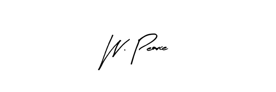 How to make W. Pearce signature? Arty Signature is a professional autograph style. Create handwritten signature for W. Pearce name. W. Pearce signature style 8 images and pictures png