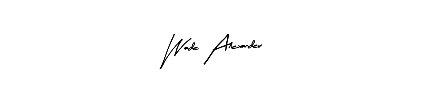 How to Draw Wade Alexander signature style? Arty Signature is a latest design signature styles for name Wade Alexander. Wade Alexander signature style 8 images and pictures png
