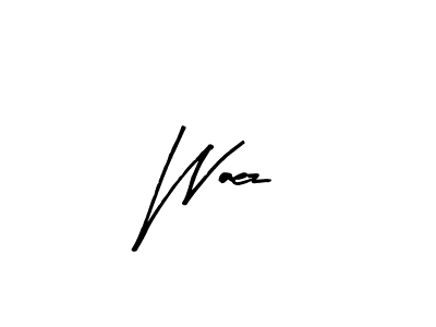 Waez stylish signature style. Best Handwritten Sign (Arty Signature) for my name. Handwritten Signature Collection Ideas for my name Waez. Waez signature style 8 images and pictures png