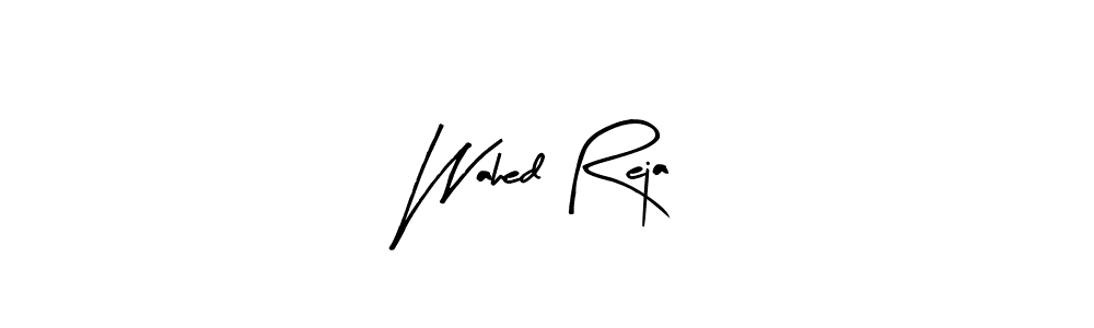 You should practise on your own different ways (Arty Signature) to write your name (Wahed Reja) in signature. don't let someone else do it for you. Wahed Reja signature style 8 images and pictures png