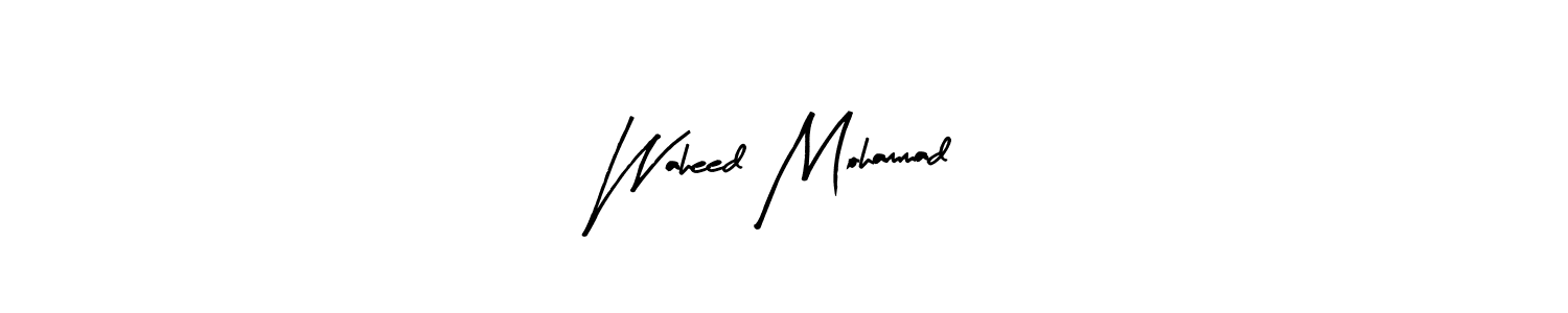 Best and Professional Signature Style for Waheed Mohammad. Arty Signature Best Signature Style Collection. Waheed Mohammad signature style 8 images and pictures png