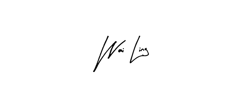 The best way (Arty Signature) to make a short signature is to pick only two or three words in your name. The name Wai Ling include a total of six letters. For converting this name. Wai Ling signature style 8 images and pictures png