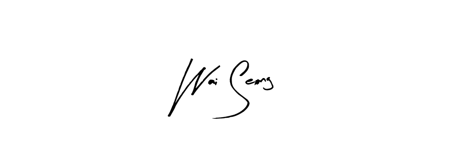 Also we have Wai Seong name is the best signature style. Create professional handwritten signature collection using Arty Signature autograph style. Wai Seong signature style 8 images and pictures png