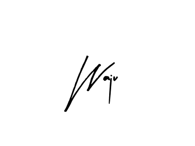 How to Draw Waju signature style? Arty Signature is a latest design signature styles for name Waju. Waju signature style 8 images and pictures png
