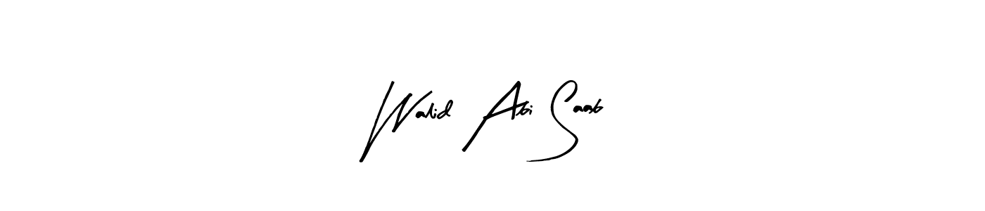 Once you've used our free online signature maker to create your best signature Arty Signature style, it's time to enjoy all of the benefits that Walid Abi Saab name signing documents. Walid Abi Saab signature style 8 images and pictures png