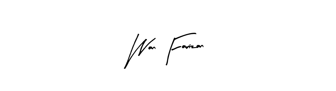 See photos of Wan Farizan official signature by Spectra . Check more albums & portfolios. Read reviews & check more about Arty Signature font. Wan Farizan signature style 8 images and pictures png