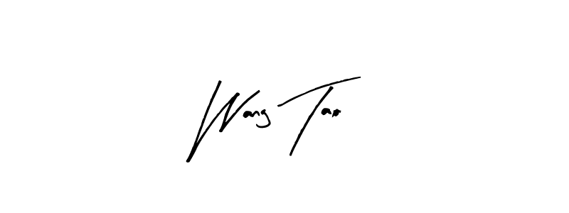 It looks lik you need a new signature style for name Wang Tao. Design unique handwritten (Arty Signature) signature with our free signature maker in just a few clicks. Wang Tao signature style 8 images and pictures png