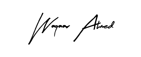 Download transparent PNG signature for name Waqaar Ahmed styled with Arty Signature font. Ready to paste directly into PDF and Word agreements. Waqaar Ahmed signature style 8 images and pictures png