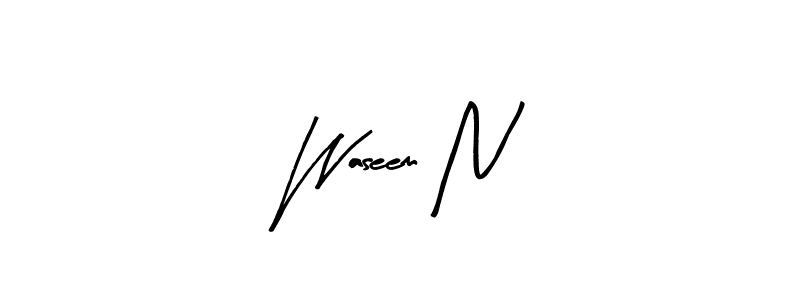 Check out images of Autograph of Waseem N name. Actor Waseem N Signature Style. Arty Signature is a professional sign style online. Waseem N signature style 8 images and pictures png
