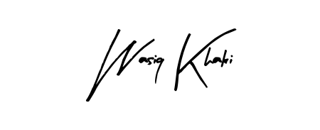 Upgrade your professional image with Wasiq Khaki signature created with Arty Signature font. Fast, free, and watermark-free download. Wasiq Khaki signature style 8 images and pictures png