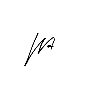 Make a beautiful signature design for name Wat. Use this online signature maker to create a handwritten signature for free. Wat signature style 8 images and pictures png