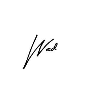Make a beautiful signature design for name Wed. Use this online signature maker to create a handwritten signature for free. Wed signature style 8 images and pictures png