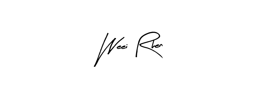 It looks lik you need a new signature style for name Weei Rhen. Design unique handwritten (Arty Signature) signature with our free signature maker in just a few clicks. Weei Rhen signature style 8 images and pictures png