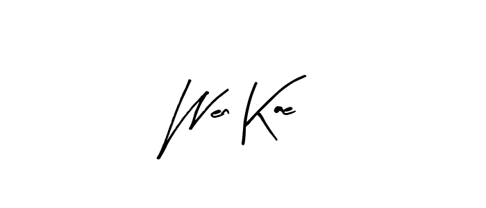 How to Draw Wen Kae signature style? Arty Signature is a latest design signature styles for name Wen Kae. Wen Kae signature style 8 images and pictures png