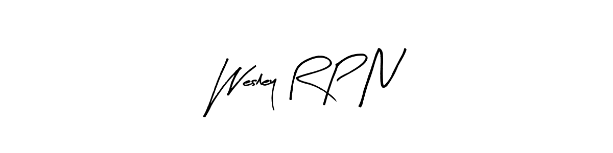 Also we have Wesley R P N name is the best signature style. Create professional handwritten signature collection using Arty Signature autograph style. Wesley R P N signature style 8 images and pictures png