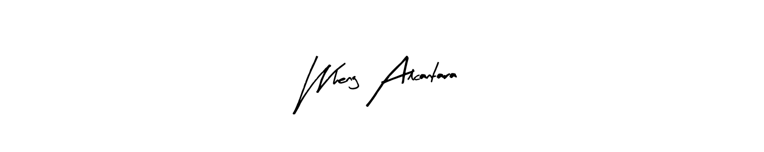 How to Draw Wheng Alcantara signature style? Arty Signature is a latest design signature styles for name Wheng Alcantara. Wheng Alcantara signature style 8 images and pictures png