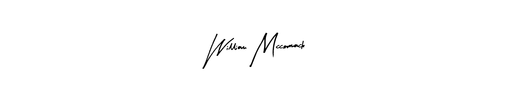 Arty Signature is a professional signature style that is perfect for those who want to add a touch of class to their signature. It is also a great choice for those who want to make their signature more unique. Get William Mccormack name to fancy signature for free. William Mccormack signature style 8 images and pictures png