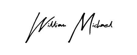 Achieve flawless digital penmanship with William Michael name in Arty Signature font. The perfect tool for creating online signatures. William Michael signature style 8 images and pictures png