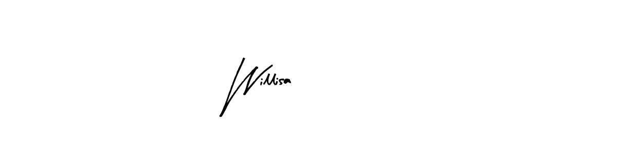 How to make Willisa42557 name signature. Use Arty Signature style for creating short signs online. This is the latest handwritten sign. Willisa42557 signature style 8 images and pictures png